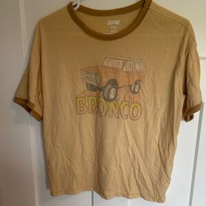 Bronco Graphic Tee - Warm Tan